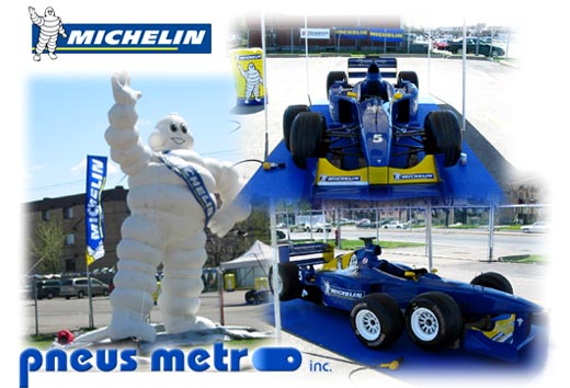 Événement commandité par Michelin ® chez Pneus Metro Inc. 2004