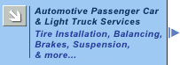 Pneus Metro Passenger Car and Light Truck Services